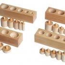 Montessori 4 mini cylinder blocks Montessori 4 mini cylinder blocks