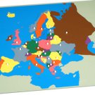 Montessori Europe Puzzle Map