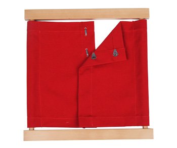 Montessori Hook and Eye Dressing Frame