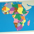 Montessori Africa Puzzle Map