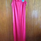 VTG RED NEGLIGEE DRESS DIANE VON FURSTENBERG FOR RE-7