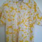 Vintage Diane Von Furstenberg Floral Collared Shirt sz M