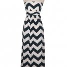 Chevron Maxi Dress