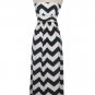 Chevron Maxi Dress