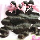 20 22 24 26" Peruvian virgin hair 4 pcs bundle 5A unprocessed hair weave