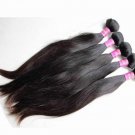 24inches 4pcs  5A Malaysian virgin hair straight bundle  unprocessed hair weave