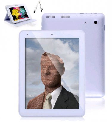 2013 Xmas gift Silver 8 inch Tablet PC Android 4.1 ARM A9 ATM-7029 Quad Core 16G Dual Camera HDMI
