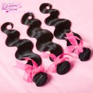 Queen hair extensions 22'' 24'' 26'' 3pcs/lot virgin brazilian hair virgin hair ,remy hair extension