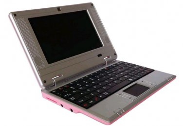 Pink 7 inch VIA8850 Windows CE 7.0 WiFi Mini Netbook Laptop 512MB 1.2GHz Webcam HDMI 2013 Xmas gift