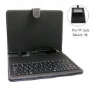 10 Inch PU Leather Case USB Keyboard for 10 inch Android Tablet PC black Universal 2013 Xmas gift