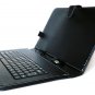 10 Inch PU Leather Case USB Keyboard for 10 inch Android Tablet PC black Universal 2013 Xmas gift