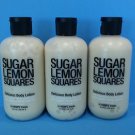 3 Hempz Treats Sugar Lemon Squares Delicious Body Lotion