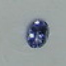 TANZANITE, 7 X 5 OVAL, .70 CT., NEW IN JEWELER'S CASE