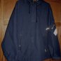 Size L Nike Men's Half Zip Hooded Jacket Velcro Cuffs, Pocket on Sleeve