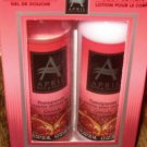 APRIL BATH & SHOWER 2 PACK BODY SET POMEGRANATE