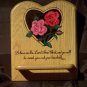 Hand Wood Burned and Hand Painted Towel Rack
