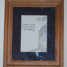 Pencil/Ink Drawing "Continue in Prayer"