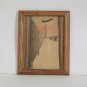 Colored Pencil Drawing on Veneer (Flight of Freedom)