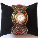 Unique Colorful Rhinestones Wristwatch