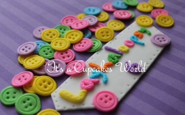 Fondant Dolls Cake topper