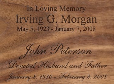 Custom Engraving (AdOn)