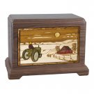 Wood Adult Cremation Urn - Walnut Farm Hampton
