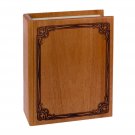 Wood Adult Cremation Urns - Mahogany Book Urn