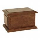 Wood Adult Cremation Urn (Wooden Urns) - Boston Walnut Companion