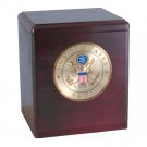 Wood Cremation Urn (Wooden Urns) - Rosewood Freedom Military