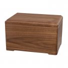 Wood Cremation Urn (Wooden Urns) - Walnut Designer