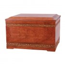 Wood Cremation Urn (Wooden Urns) - Cherry Sculpted