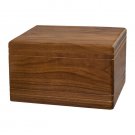 Wood Cremation Urn (Wooden Urns) - Walnut Boxwood