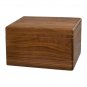 Wood Cremation Urn (Wooden Urns) - Walnut Boxwood