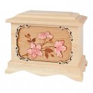 Wood Cremation Urn (Wooden Urns) - Maple Cherry Blossoms Ambassador