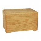 Wood Cremation Urn (Wooden Urns) - Oak Designer