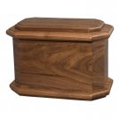Wood Adult Cremation Urns - Walnut Diplomat Urn