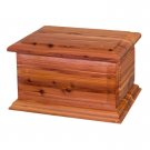 Wood Cremation Urn (Wooden Urns) - Boston Cedar
