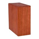 Wood Adult Cremation Urn (Wooden Urns) - Cherry Bookshelf