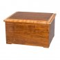 Wood Cremation (Wooden Urns) - Bamboo Memory Chest with Urn