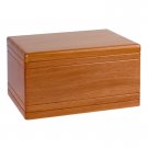 Wood Adult Cremation Urn (Wooden Urns) - Mahogany Boxwood Companion