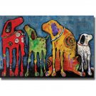 Best Friends by Jenny Foster Custom Stretched Canvas (Ready-to-Hang)