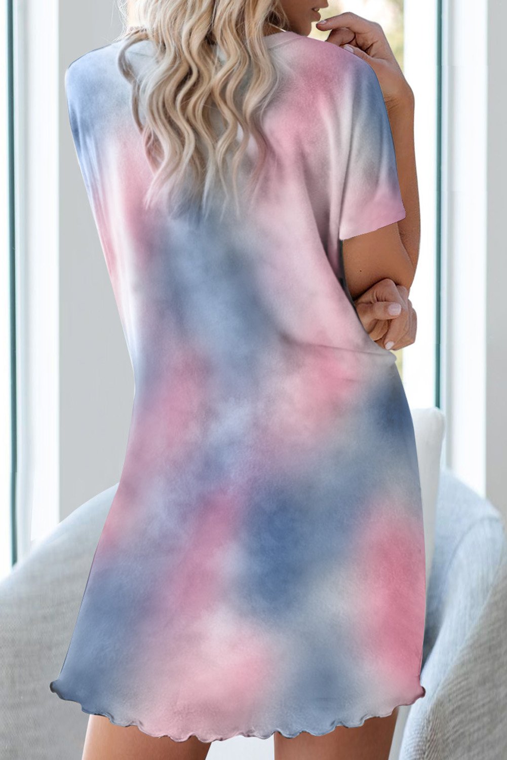 tie dye night gown
