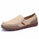 Men Casual Canvas Slip On Soft Breathable Outdoor Flats