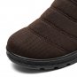 Men Warm Plush Thicken Lining Slip Resistant Soft Comfy Casual Shoes