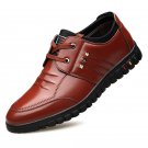 Men Microfiber Soft Sole Non Slip Business Leather Shoes