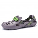 Men Breathable Non Slip Hollow Out Waterproof Closed Toe Beach Slippers