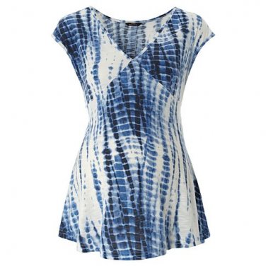 Jersey tie dye top
