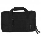 NCSTAR PISTOL CASE HANDGUN DISCREET BLACK PADDED ZIPPER STORAGE OUTDOOR SPORT