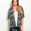 Batwing Poncho Loose Oversize Sweater Aztec Geometric Tribal Women's Shawl