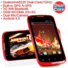 Beautiful Dipper Chili Pepper Dual-core 1.0GHz 4" 5.0MP Camera 720P SmartPhone